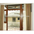 Decorative aluminium wood composite window
